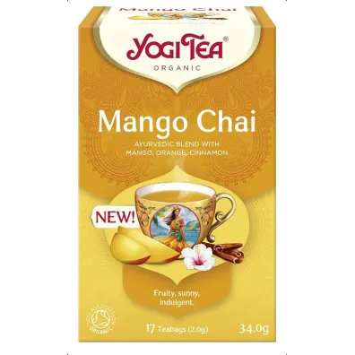 Yogi Tea Herbatka mango chai 17 x 2 g Bio