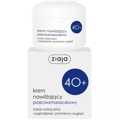 Ziaja Krem nawilajcy przeciwzmarszczkowy 40+ kady rodzaj skry 50 ml
