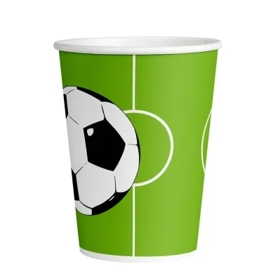 Kubki papierowe Gol! 8 szt