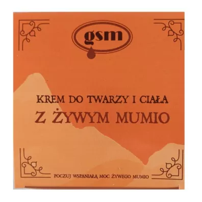 ywe Mumio Pierwotne GSM Krem do twarzy i ciaa z ywym mumio 200 ml