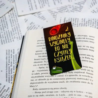 Molom Zak�adka magnetyczna. Dinozaury wygin�y