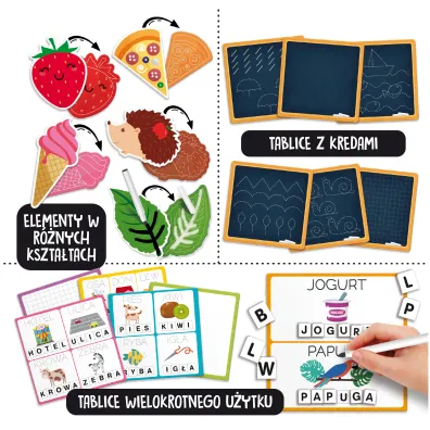 Montessori. Tablice edukacyjne Lisciani