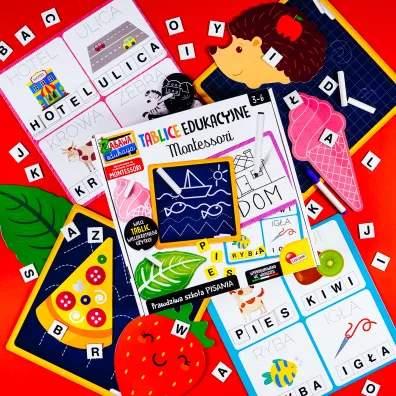 Montessori. Tablice edukacyjne Lisciani