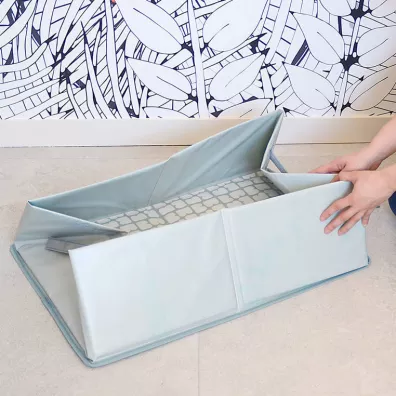 Beaba Skadana wanienka Cameleo Pop Up Bath Green Blue