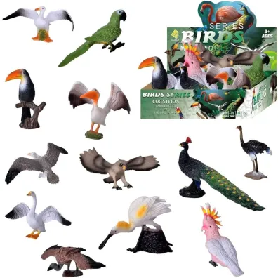 Figurka ptaka MIX