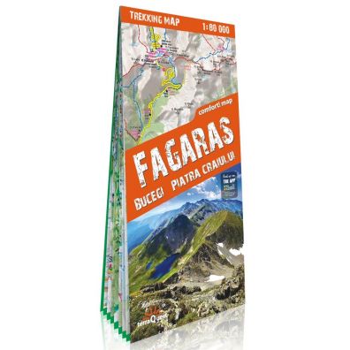 Trekking map Góry Fagaraskie/Faragas 1:80 000