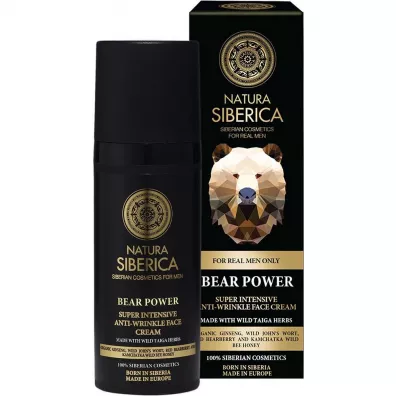 Natura Siberica Intensywny krem przeciwzmarszczkowy do twarzy dla mczyzn 50 ml