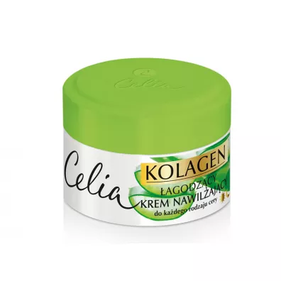 Celia Kolagen �agodz�cy krem nawil�aj�cy do twarzy Aloes 50 ml