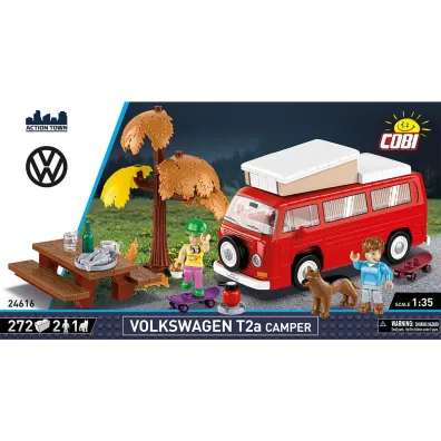 Action town Volkswagen T2a Camper Van