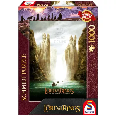 Puzzle 1000 el. PQ W�adca Pier�cieni: Dru�yna pier� Schmidt