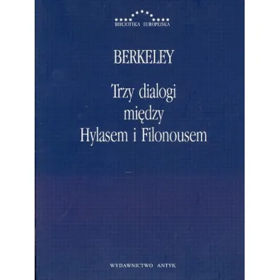 Trzy dialogi mi�dzy Hylasem i Filonousem - George Berkeley