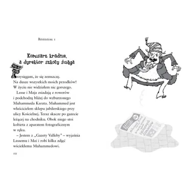 Tajemnica gazety. Biuro Detektywistyczne Lassego i Mai. Tom 8