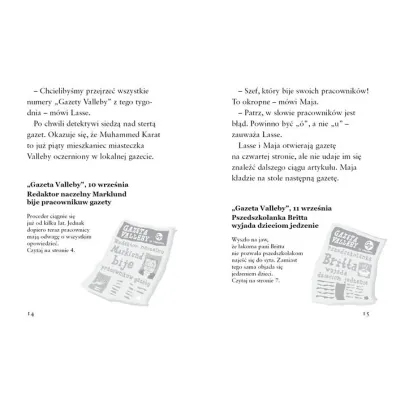 Tajemnica gazety. Biuro Detektywistyczne Lassego i Mai. Tom 8
