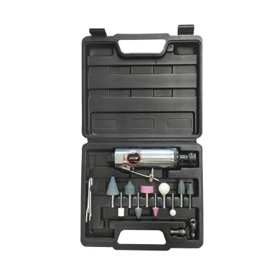 Awtools Pneumatyczna szlifierka prosta +akcesoria