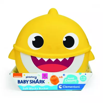 Clemmy - Wiaderko Baby Shark Clementoni