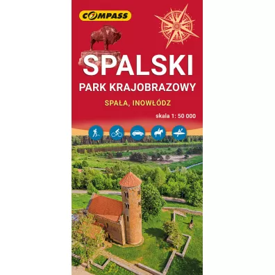 Spalski Park Krajobrazowy 1:50 000