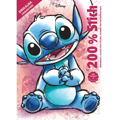 200% Stitch. Mandale, iluzje optyczne, scenki do kolorowania. Disney - Capucine Sivignon