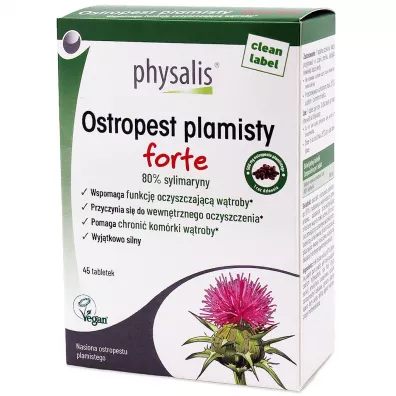 Physalis Ostropest plamisty forte Suplement diety 45 tab.