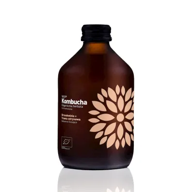 Vigo Yoko Kombucha z brzoskwini� i traw� cytrynow� 330 ml Bio