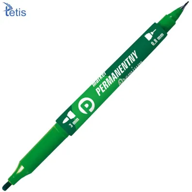 Tetis Marker permanentny z dwiema okr�g�ymi ko�c�wkami 3 mm/0.8 mm