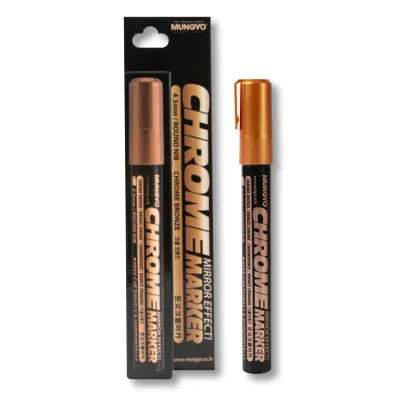 Mungyo Marker chromowy 4,5mm br�zowy