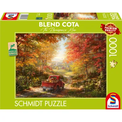 Puzzle 1000 Blend Cota Powr�t do domu Schmidt