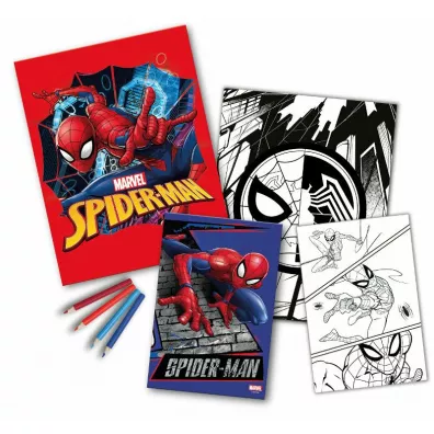 KIDS EUROSWAN Zestaw do kolorowania Spiderman SP50020