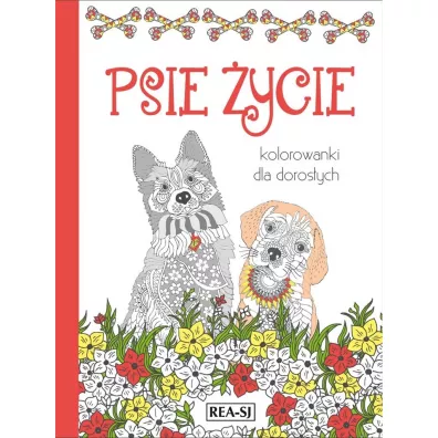 Kolorowanki dla dorosych. Psie ycie