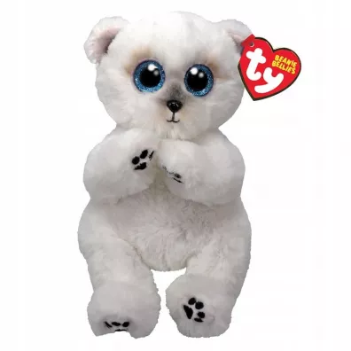 Pluszak Mi� 15cm bia�y Wuzzy METEOR TY41500