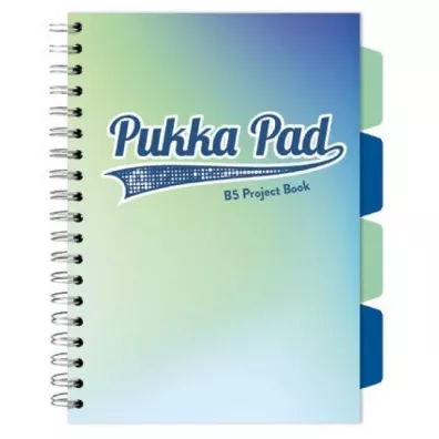 Pukka Pad Project Book Seafoam B5 kratka 100 kartek 3 szt.