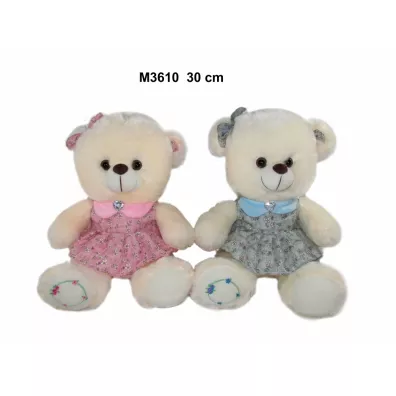 Pluszowy mi� w sukience 30cm - 2 rodzaje Sun-Day