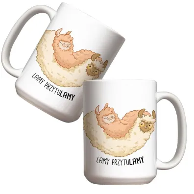 Molom Kubek - Lamy Przytulamy 440ml