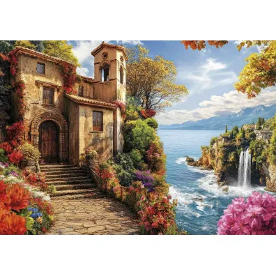 Puzzle 500 Willa nad morzem 113800 Educa