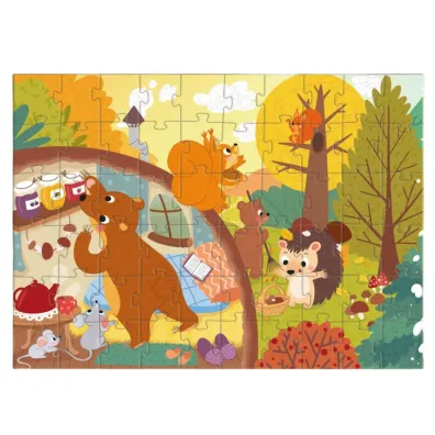 Puzzle 60 el. Pory roku. Czas zbior�w Dodo