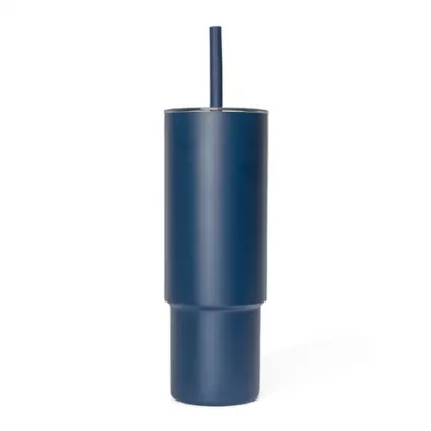 MiiR All Day Straw Cup Granatowy Kubek termiczny ze somk 950 ml