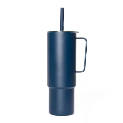 MiiR All Day Straw Cup Granatowy Kubek termiczny ze somk 950 ml