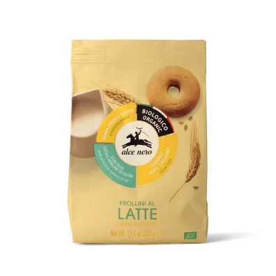 Alce Nero Ciastka mleczne 350 g Bio