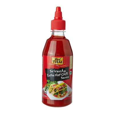 Real Thai Sos Sriracha Extra Hot Chili 430 ml