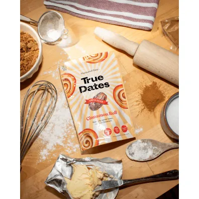 True Dates Daktyle o smaku Cinnamon Roll zestaw 4 x 100 g