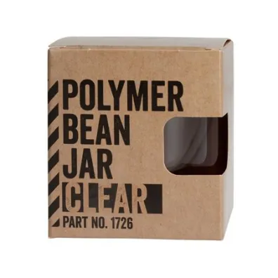 Comandante Polymer Bean Jar + lid Clear Prze�roczysty s�oik z pokrywk� na zmielon� kaw�