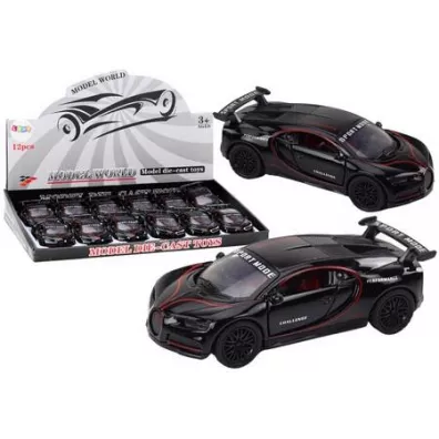 Auto sportowe 1:32 czarne LeanToys
