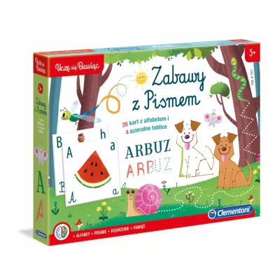 Ucz si bawic. Zabawy z pismem Clementoni