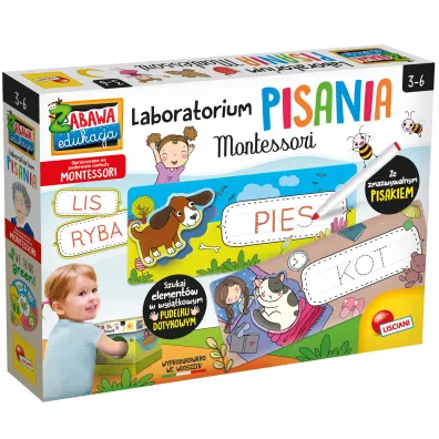 Montessori. Laboratorium pisania Lisciani