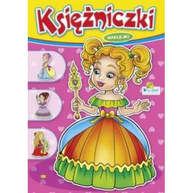 Kolorowanka. Ksi�niczki - Blondynka z r�d�k� (A4, 16 str.)
