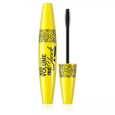 Eveline Cosmetics Big Volume Real Schock! Mascara tusz zwi�kszaj�cy obj�to�� rz�s Black 10 ml