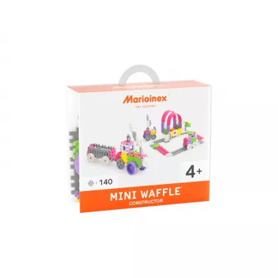 Mini Waffle Konstruktor Mini Waffle 140 elementw Konstruktor Dziewczynka