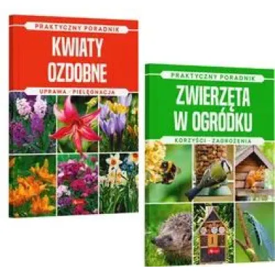 Pakiet: Kwiaty ozdobne, Zwierz�ta w ogr�dku