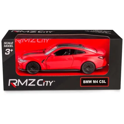 Model RMZ Hobby 5 BMW M4 CSl 2023 Matte Red Daffi