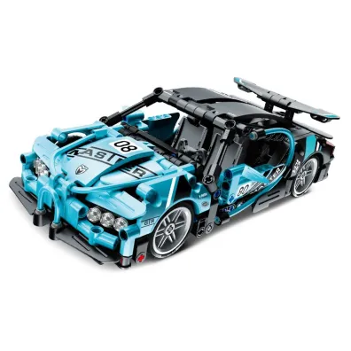 Klocki iM.Master Super Auto niebieskie 422 elementy