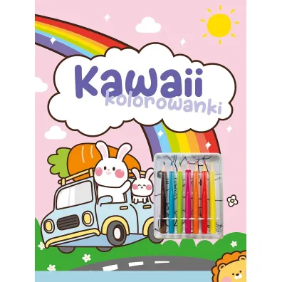 Kawaii kolorowanki. R�owa